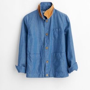 Alex Mill Work/Barn Jacket in Linen Chambray